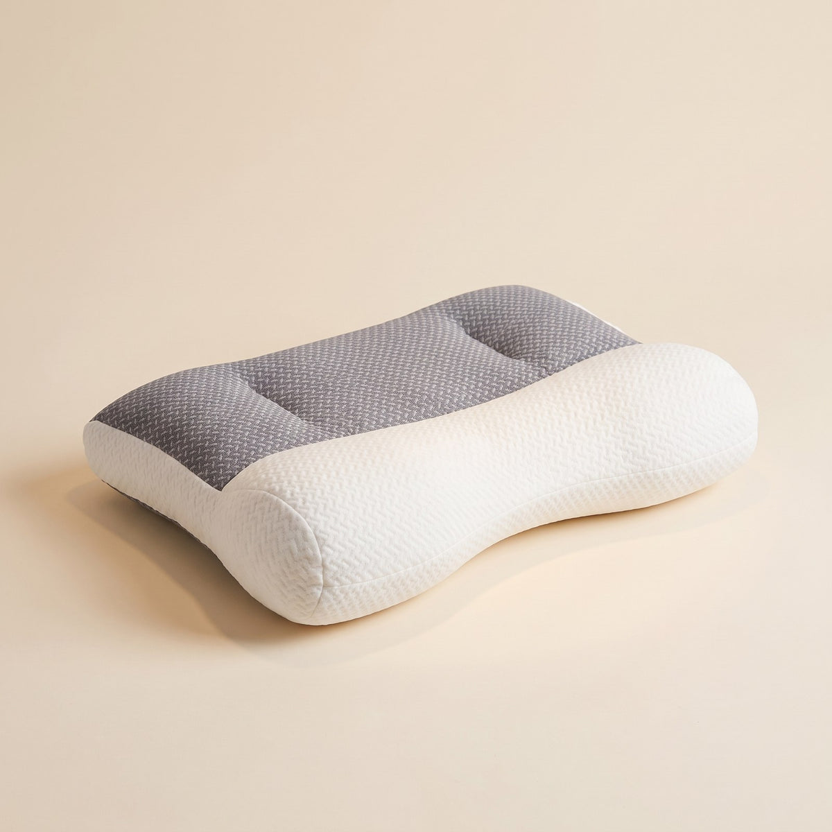 Contour Neck Pillow for Side and Back Sleepers, Washable 1