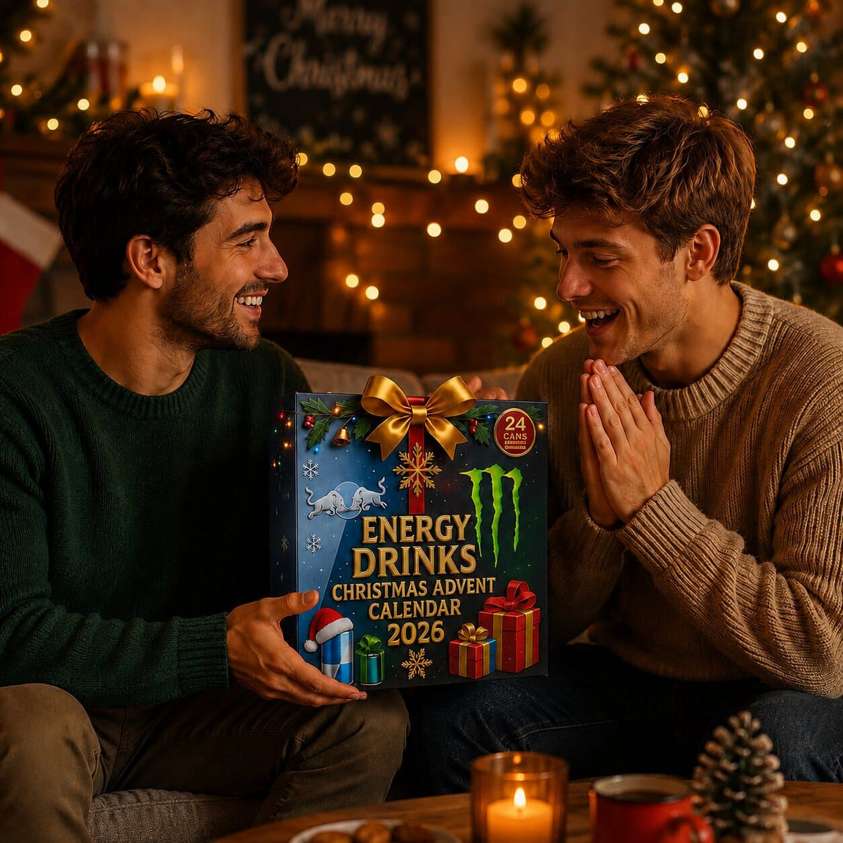 Energy Drink Advent Calendar 2026 with 24 Can Designs 6