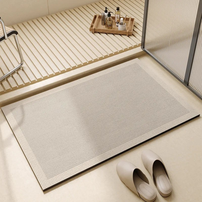 Bath Mat Quick Dry, Super Absorbent Non-Slip Bathroom Mat 5