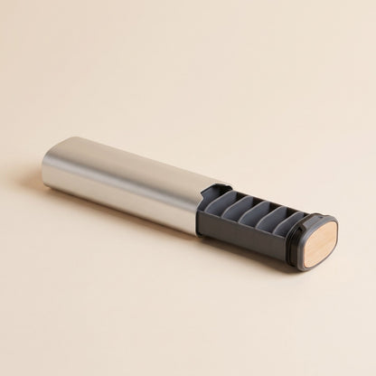 7 Day Pill Organizer, Weekly Pill Box in Aluminium 1