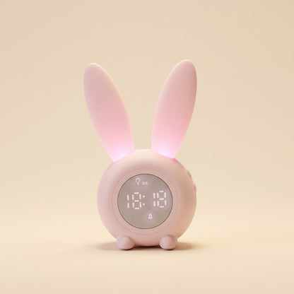 Wake Up Light Night Light for Kids, Bunny Alarm Clock 1