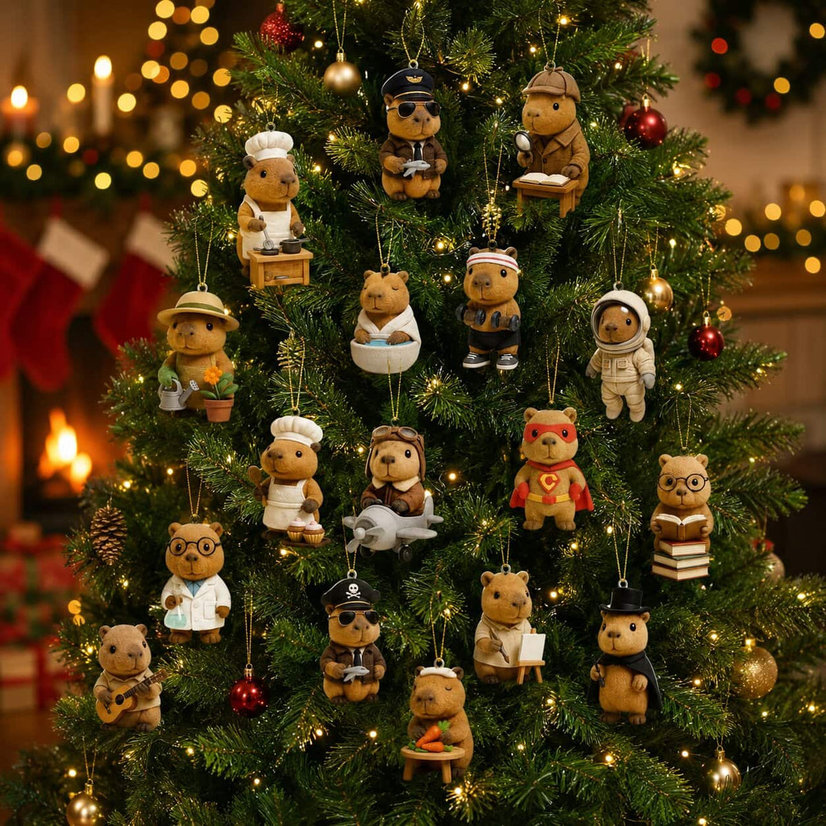 Capybara Advent Calendar 2026 with 24 Mini Capybara Figures 4
