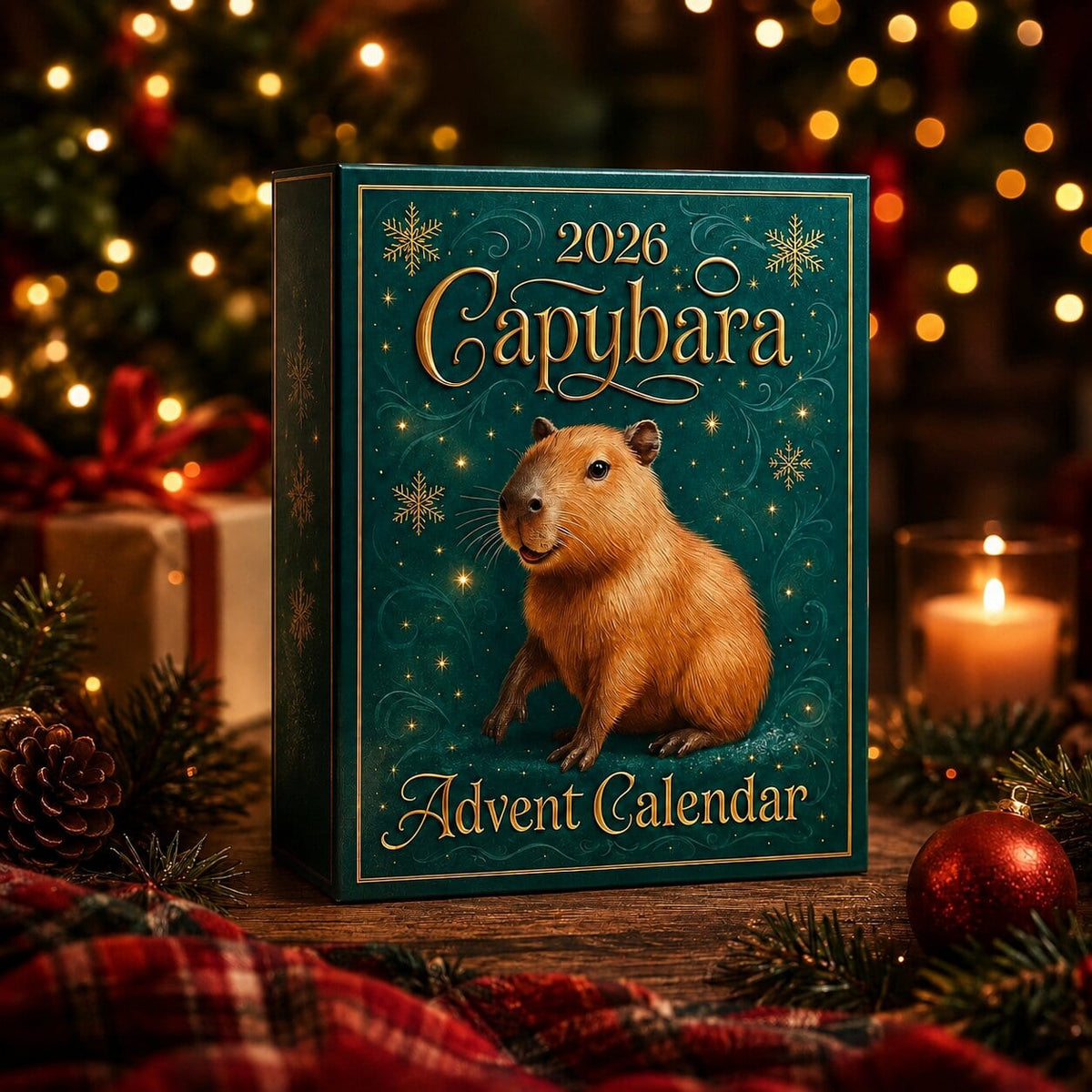 Capybara Advent Calendar 2026 with 24 Mini Capybara Figures 5