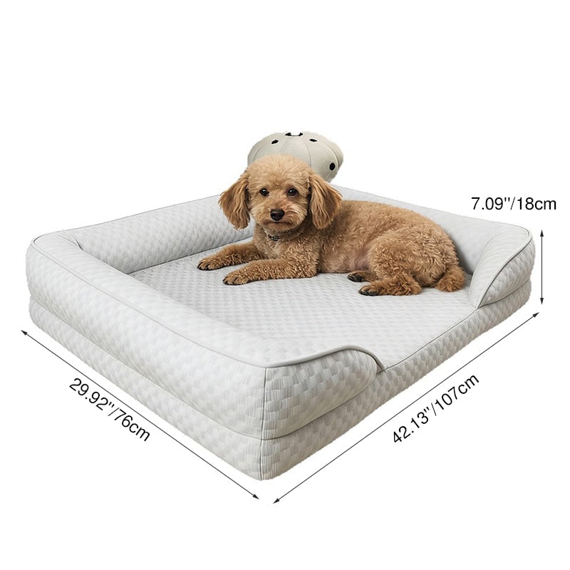 Pet bed fourth size with measurements
