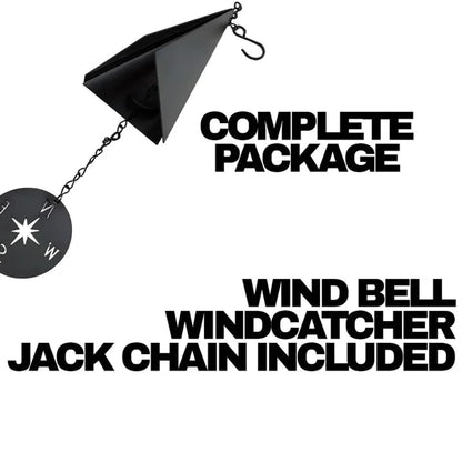 Wind bell, windcatcher and jack chain included