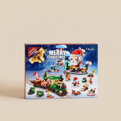 Building Block Advent Calendar 2026, Christmas Brick Set 1