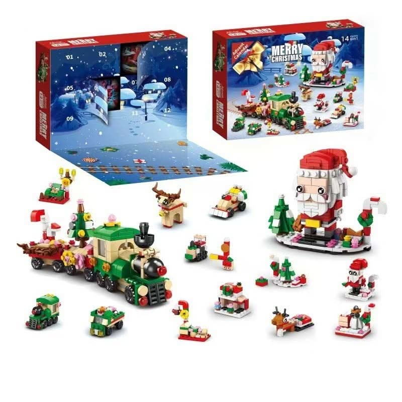Building Block Advent Calendar 2026, Christmas Brick Set 3