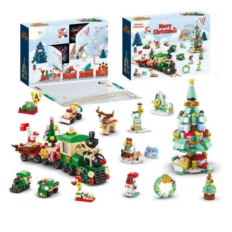 Building Block Advent Calendar 2026, Christmas Brick Set 6
