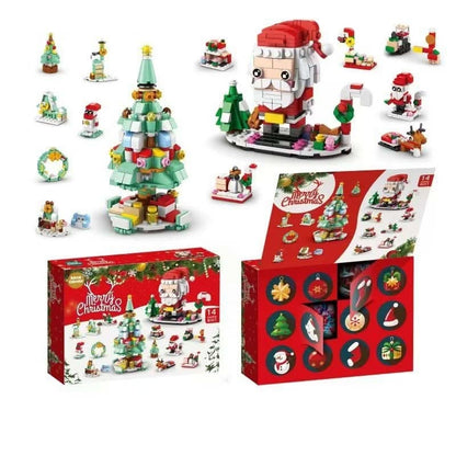 Building Block Advent Calendar 2026, Christmas Brick Set 7