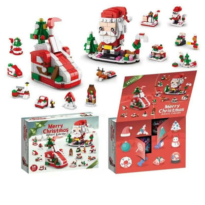 Building Block Advent Calendar 2026, Christmas Brick Set 9