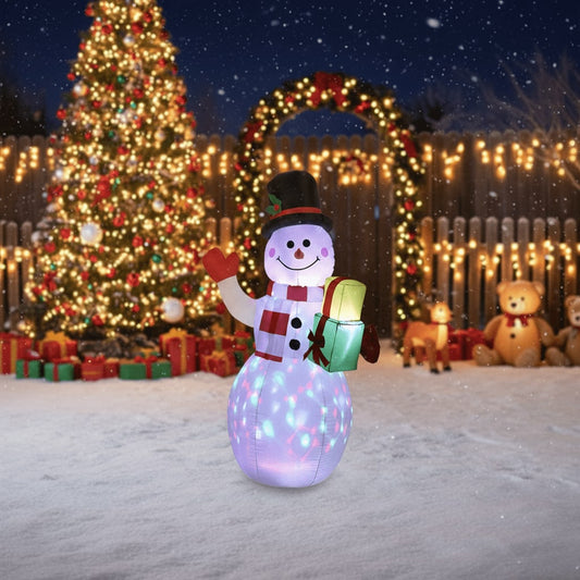 Christmas Light Up Inflatable Decoration 1.5 m with LED 2