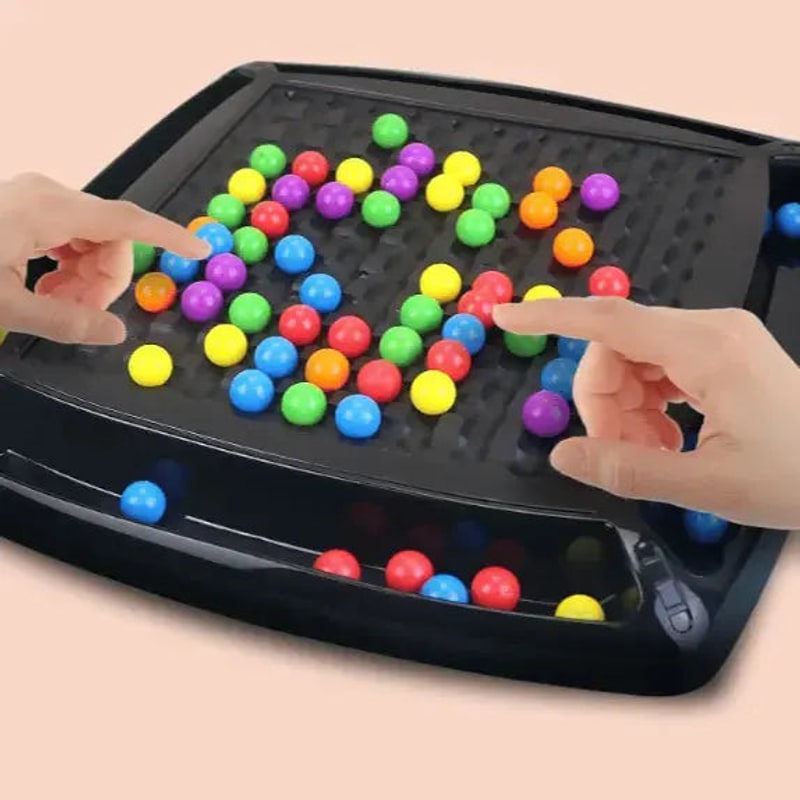Strategy Board Game for Family, Colour Marble Logic Game 7