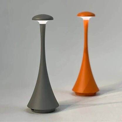 Cordless Table Lamp, Portable Rechargeable Mushroom Light 1