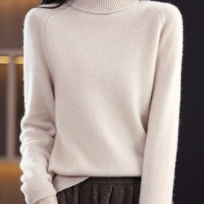 Cozy Sweater, Soft Turtleneck Sweater for Women Winter 4
