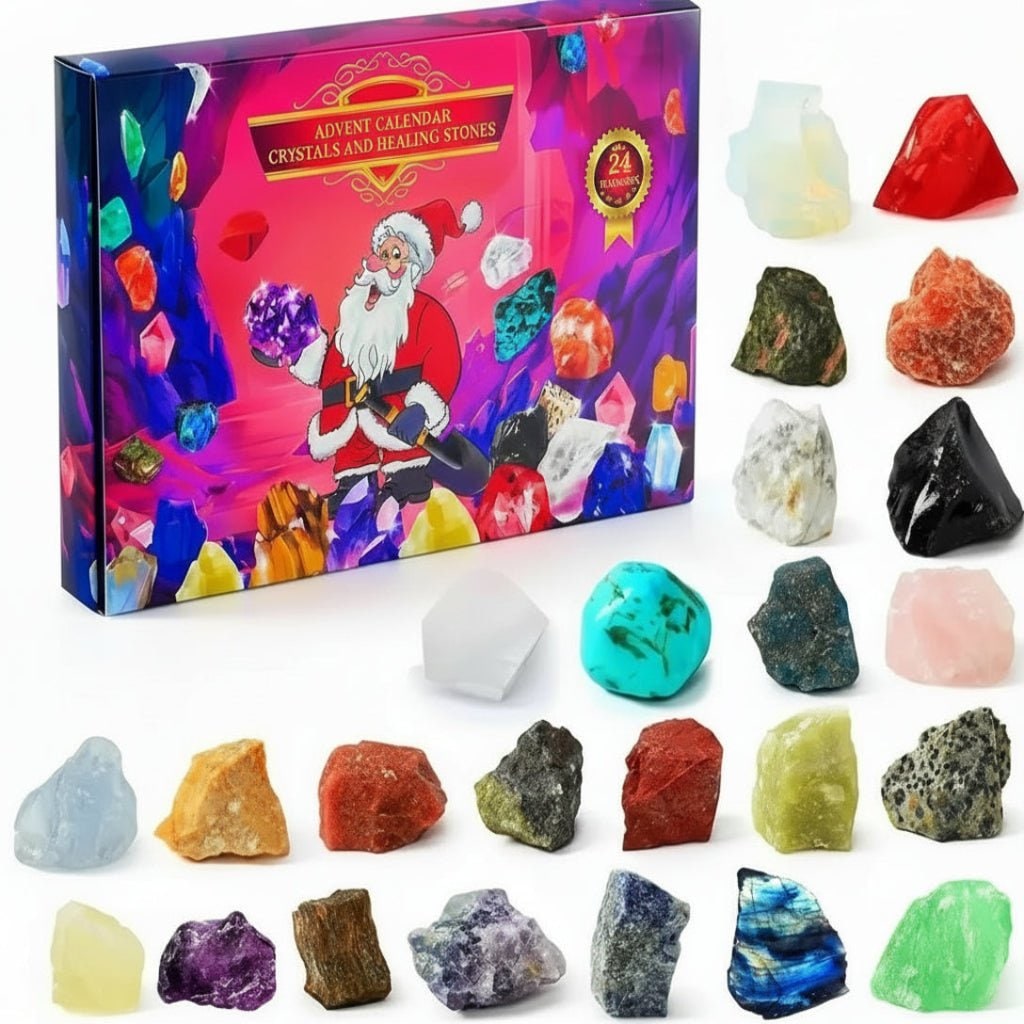 Crystal Advent Calendar 2026 with 24 Natural Gemstones 5