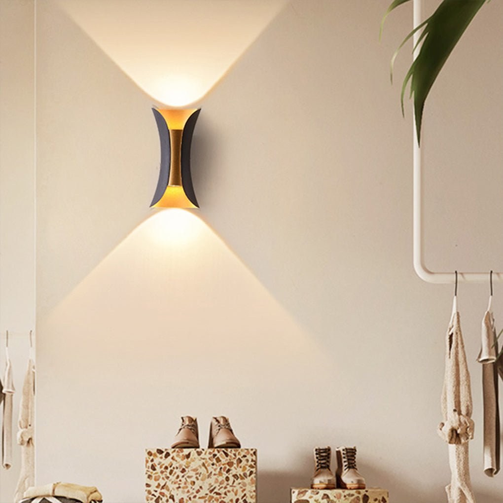 Wall Light, Curved Up Down Outdoor LED Wall Sconce, IP54 5