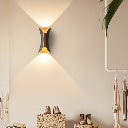 Wall Light, Curved Up Down Outdoor LED Wall Sconce, IP54 5