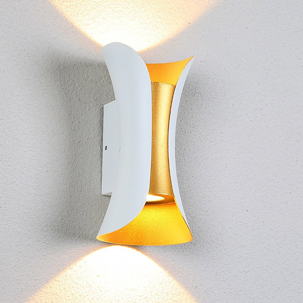 Wall Light, Curved Up Down Outdoor LED Wall Sconce, IP54 7
