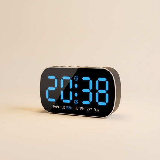 Alarm Clock with LED Display, Dual Alarm and Temperature 1
