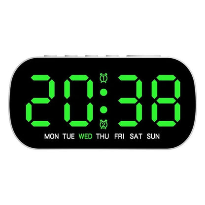 Alarm Clock with LED Display, Dual Alarm and Temperature 4