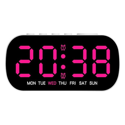 Alarm Clock with LED Display, Dual Alarm and Temperature 3