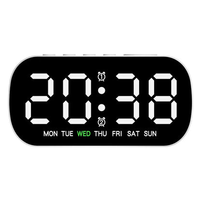 Alarm Clock with LED Display, Dual Alarm and Temperature 6