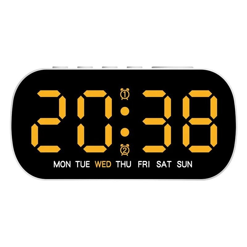 Alarm Clock with LED Display, Dual Alarm and Temperature 5