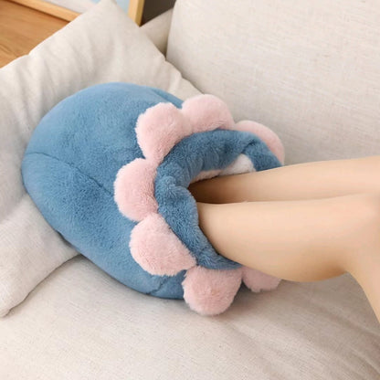 Foot Warmer with Massage Function in Soft Plush 3