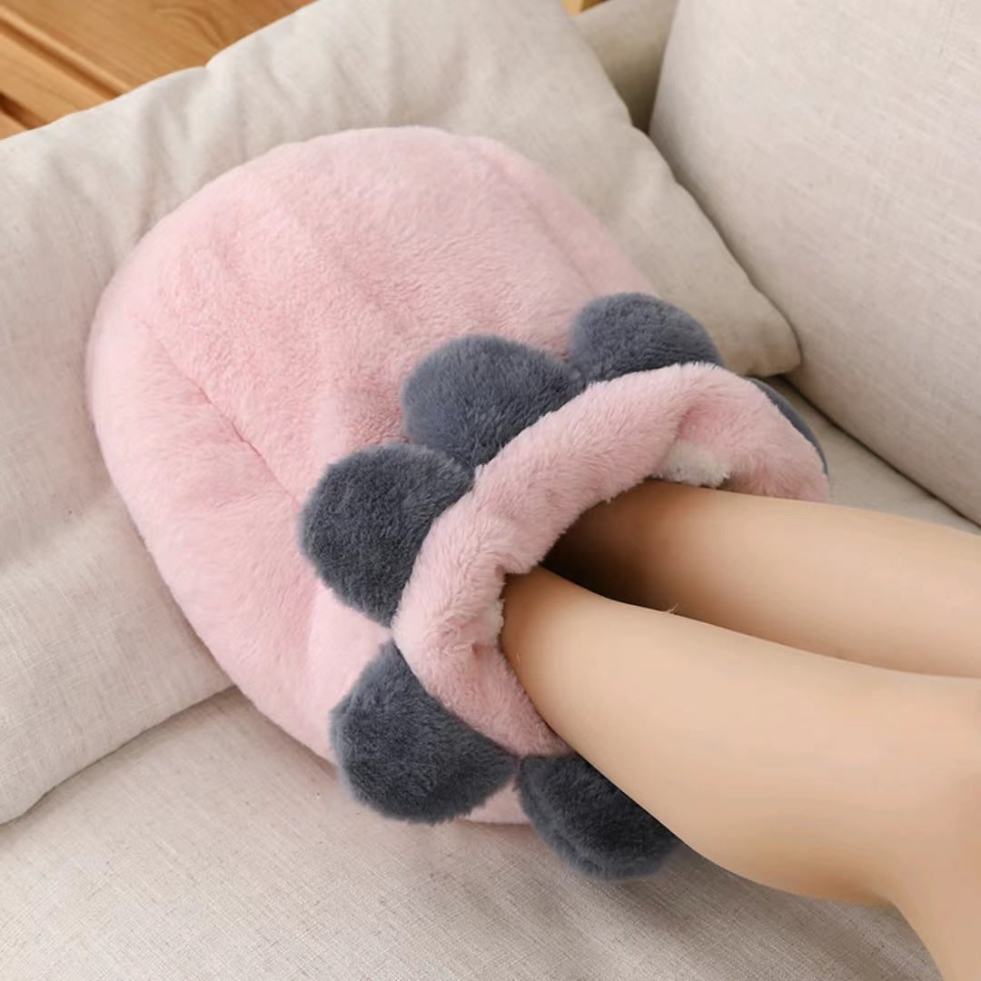Foot Warmer with Massage Function in Soft Plush 5