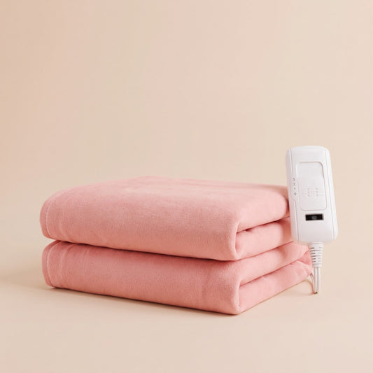 Electric Heat Blanket in Soft Fleece with Controller 1