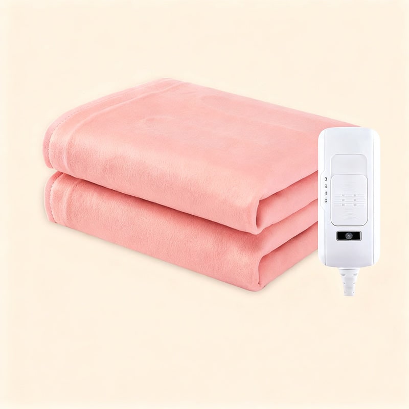Electric Heat Blanket in Soft Fleece with Controller 2