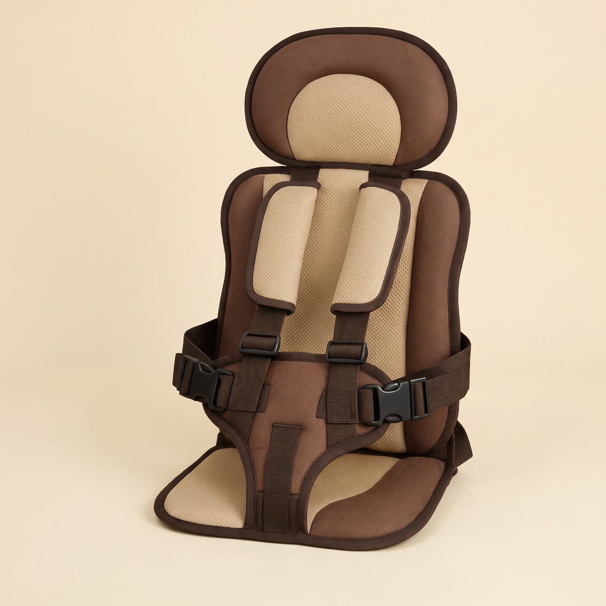 Child Travel Seat Cushion, Foldable with Adjustable Straps 1