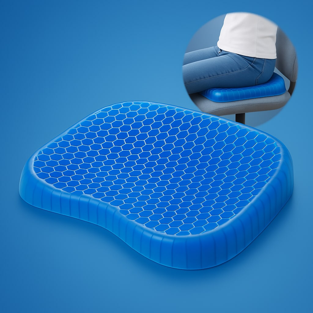 Gel Seat Cushion, Orthopedic Honeycomb Gel Cushion photo 1