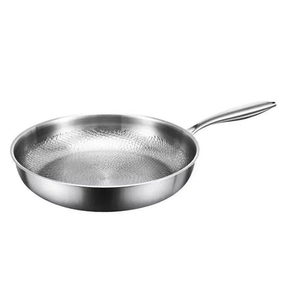 Hammered Titanium Frying Pan, Non-Stick for Induction 6