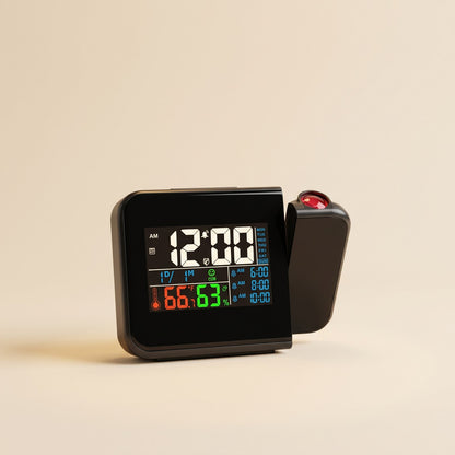Hygrometer Clock with Time Projection and Temperature 1
