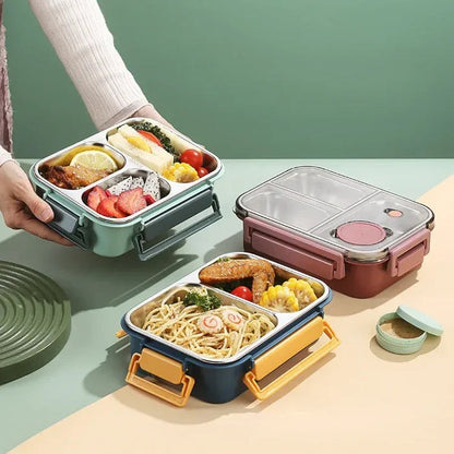 Food containers filled with lunch
