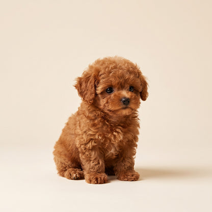 Interactive Robot Puppy Toy in brown
