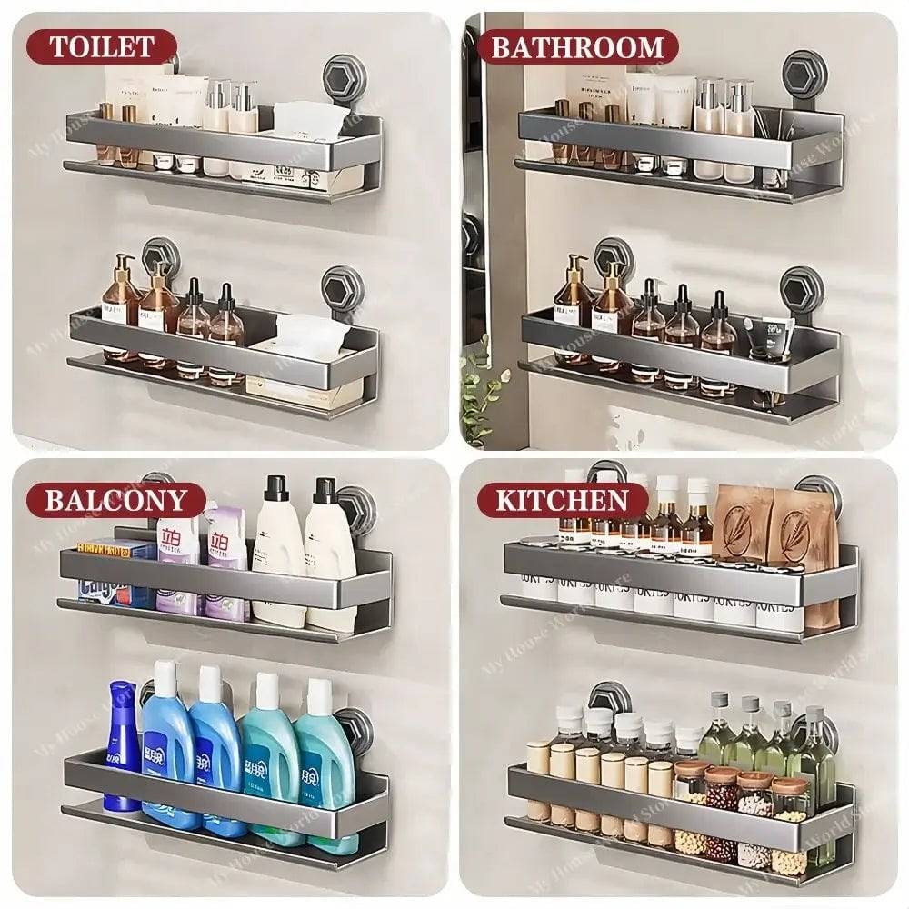 Shelf used in toilet, bathroom, balcony and kitchen