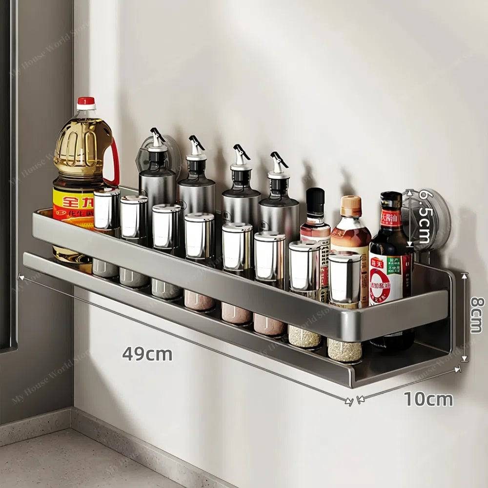 Large shelf with measurements