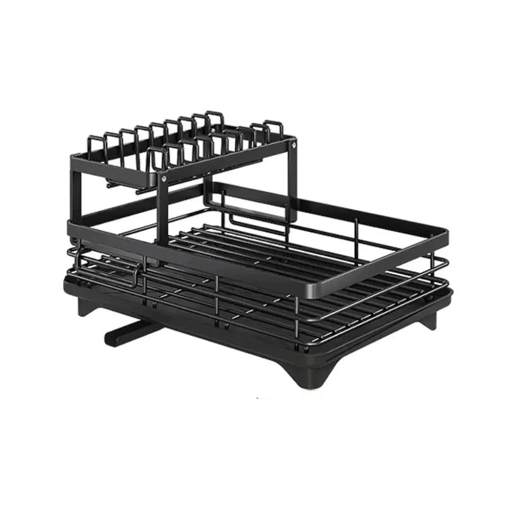 Kitchen Storage Dish Rack, Foldable Stainless Steel Rack photo 6