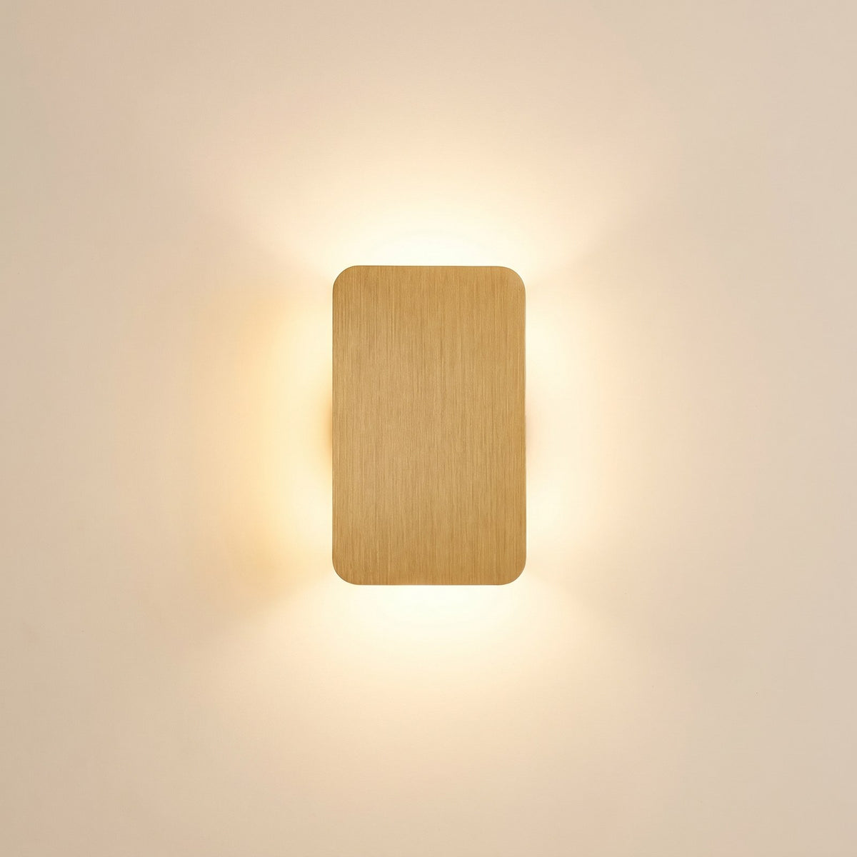 LED Wall Sconce, Up Down Flat Panel Wall Light in Aluminium 1
