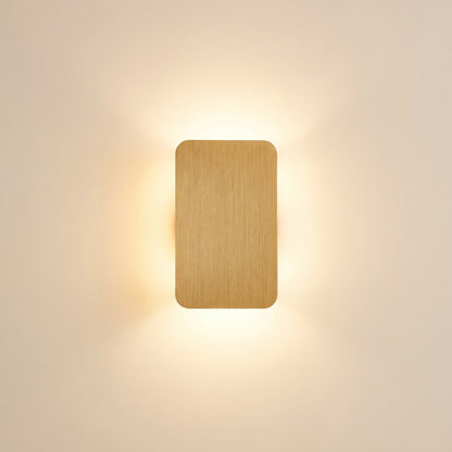 LED Wall Sconce, Up Down Flat Panel Wall Light in Aluminium 1