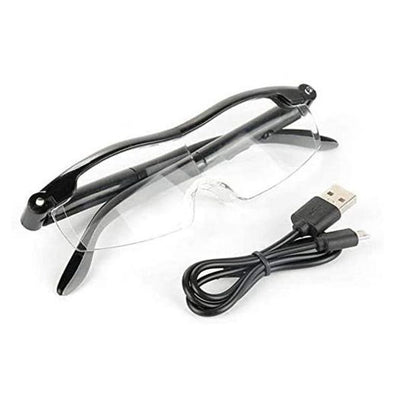 Light Glasses Reading Glasses with LED Lights, Rechargeable 3