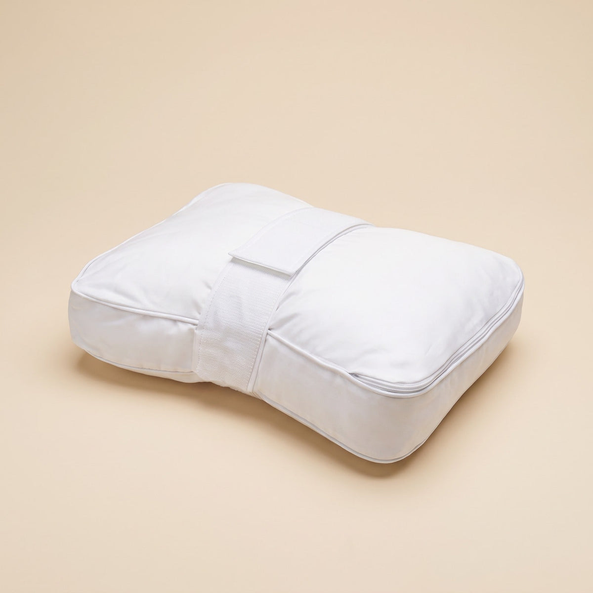 Memory Foam Knee Pillow for Side Sleepers with Strap 1