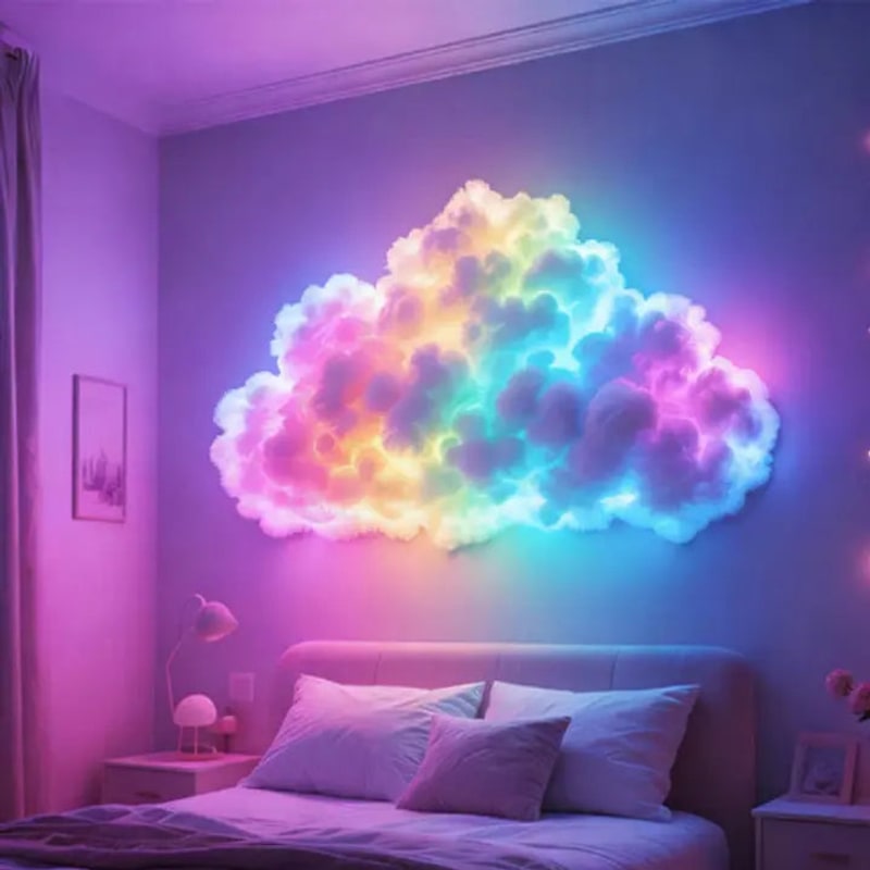 Mood Lamp, Cloud Shaped LED Light with App Control photo 4