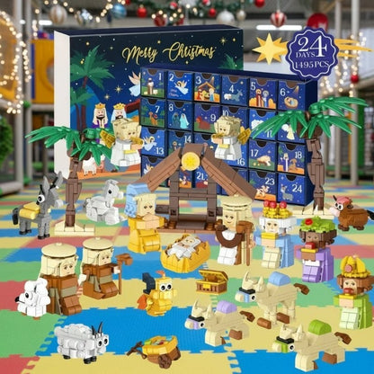 Nativity Advent Calendar 2026, Building Blocks for Kids 2