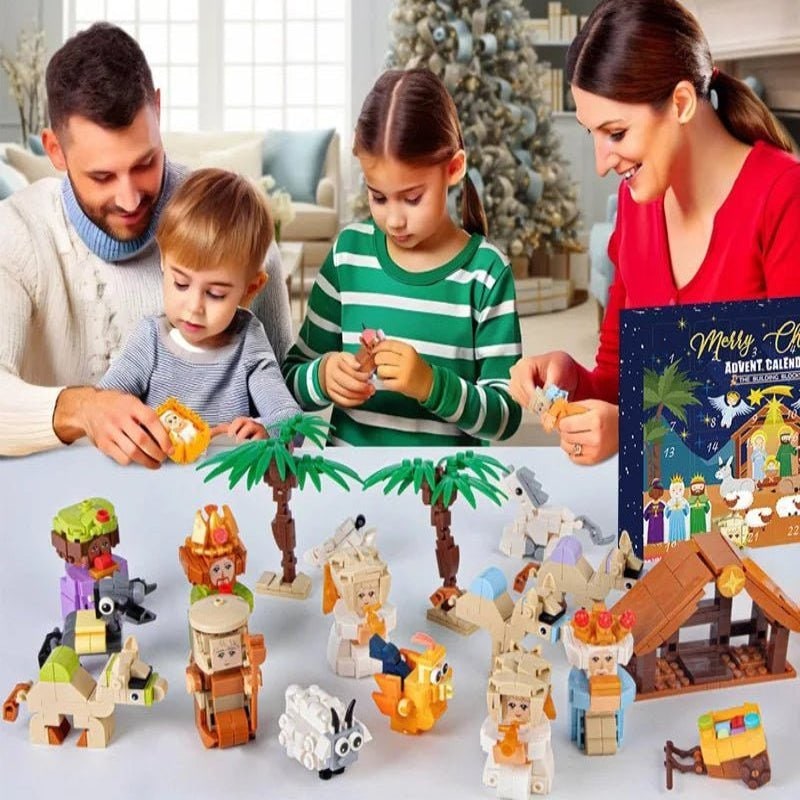 Nativity Advent Calendar 2026, Building Blocks for Kids 4