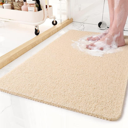 Shower Mat Non-Slip with Quick Drainage, Cut to Size 3