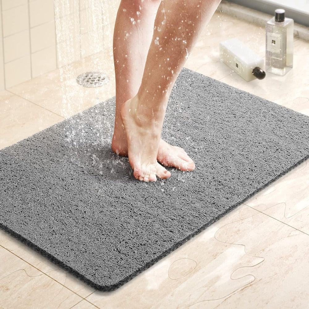 Shower Mat Non-Slip with Quick Drainage, Cut to Size 2