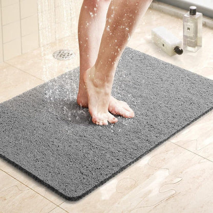 Shower Mat Non-Slip with Quick Drainage, Cut to Size 2